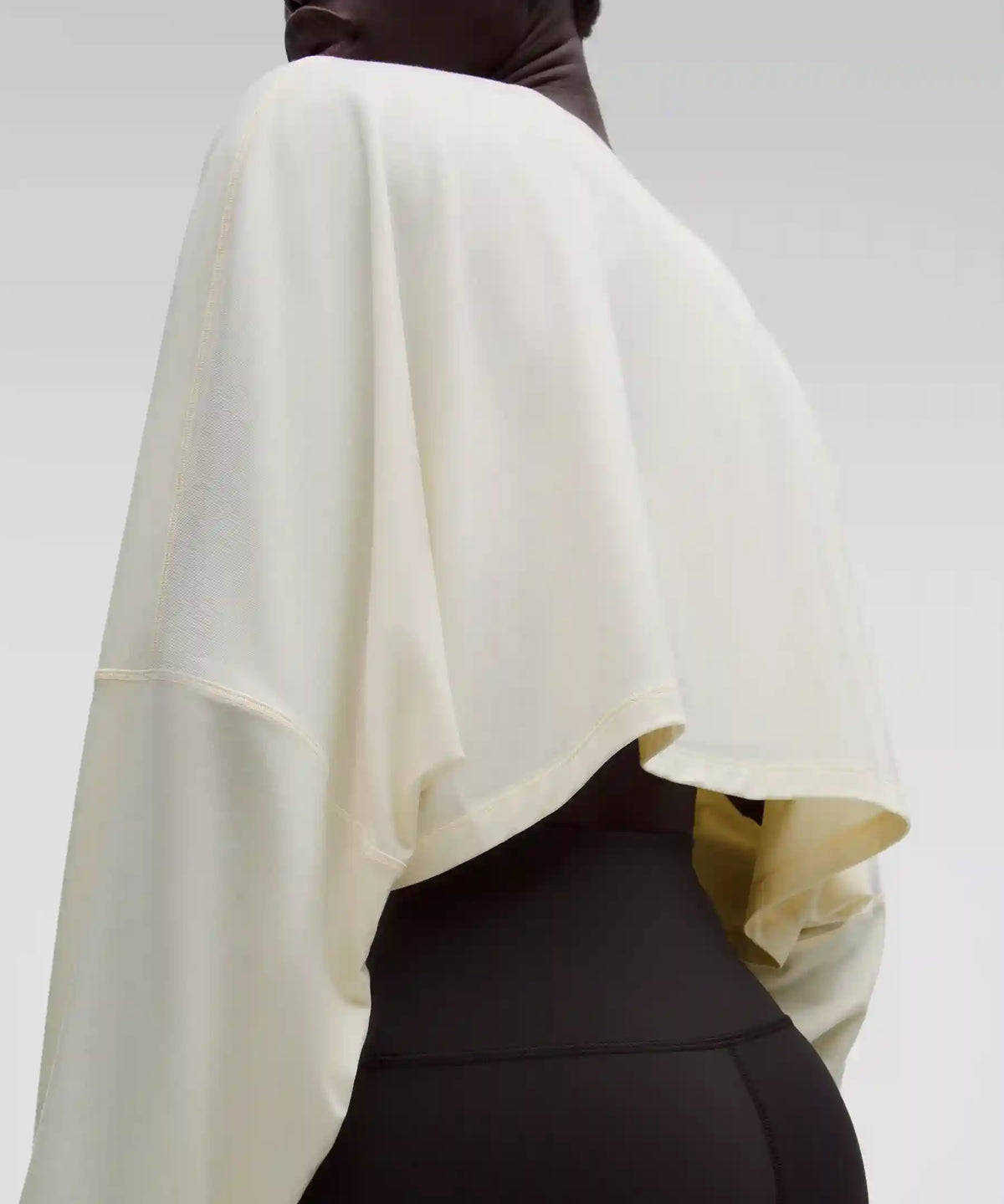 EasySet Relaxed-Fit Cropped Long-Sleeve Shirt