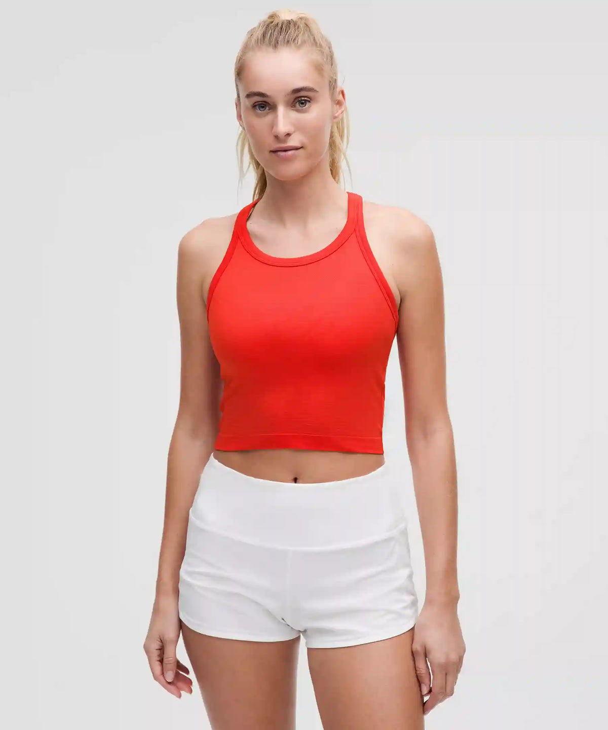 Swiftly Tech Cropped Racerback Tank Top 2.0