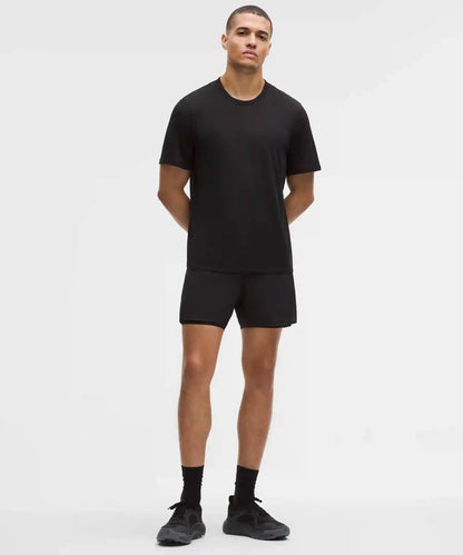 Men's Fast and Free Short-Sleeve Shirt *Perforated Stripe