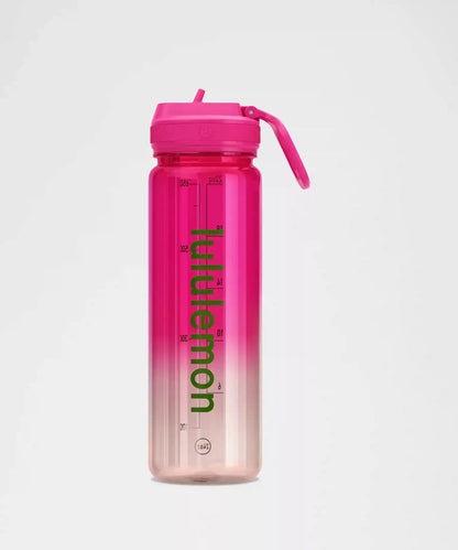 Back to Life Clear Bottle 24oz *Straw Lid
