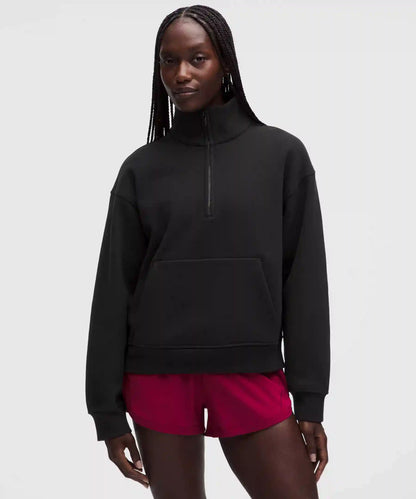 Women's Steady State SuperLoft Funnel-Neck Half Zip