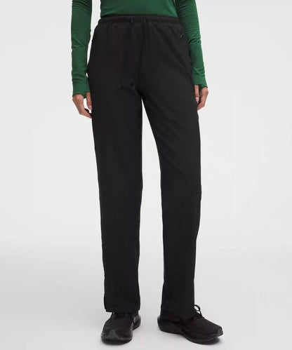 Textured Mesh High-Rise Running Pant