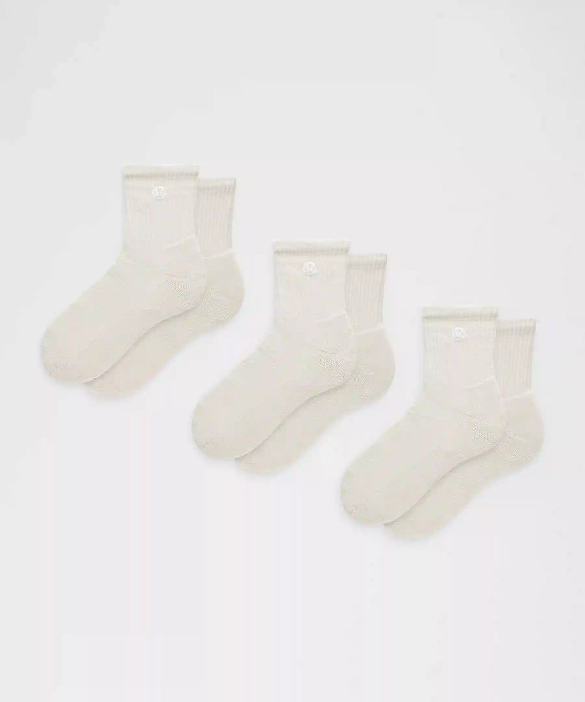 Unisex Daily Essential Quarter Socks *3 Pack