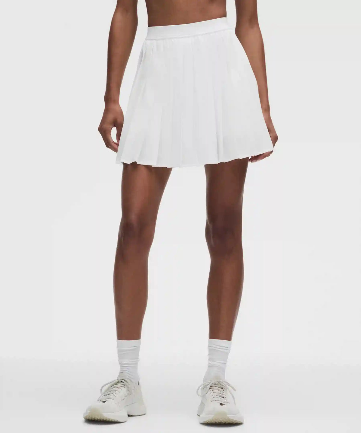 High-Rise Pleated Tennis Skirt *Long