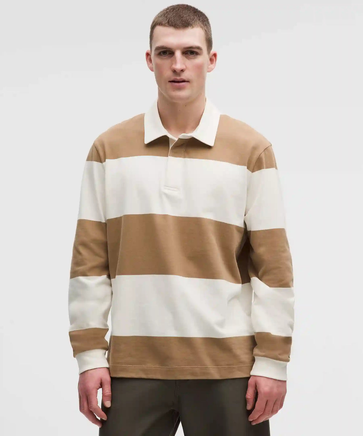 Long-Sleeve Cotton Rugby Shirt