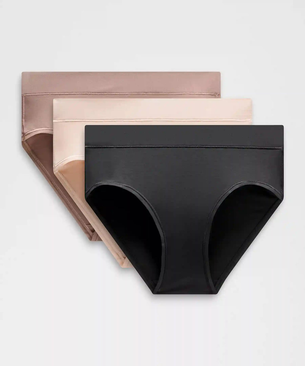 UnderEase High-Rise Bikini Underwear *3 Pack