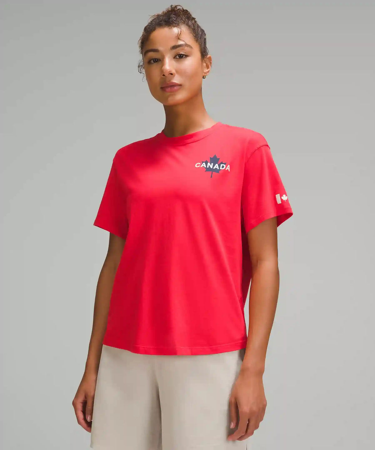 Team Canada Women's Cotton Jersey T-Shirt *COC Logo