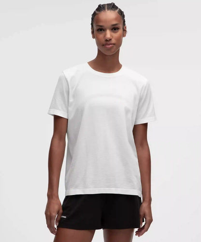 Swiftly Relaxed Short-Sleeve Shirt *Hip Length