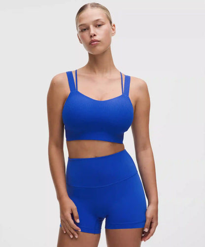Like a Cloud Ribbed Longline Bra *Light Support, D/DD Cup