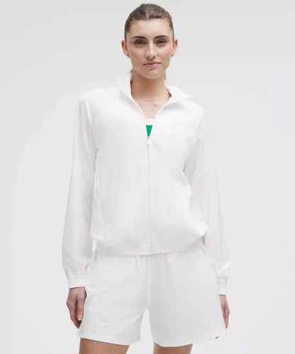 Adapted State Perforated Track Jacket