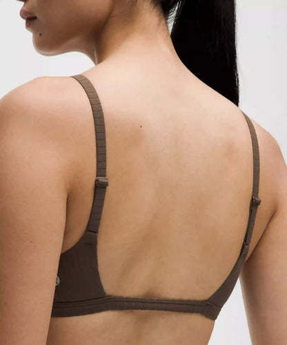 Ribbed Cami-Strap Bra *Light Support, B/C Cup