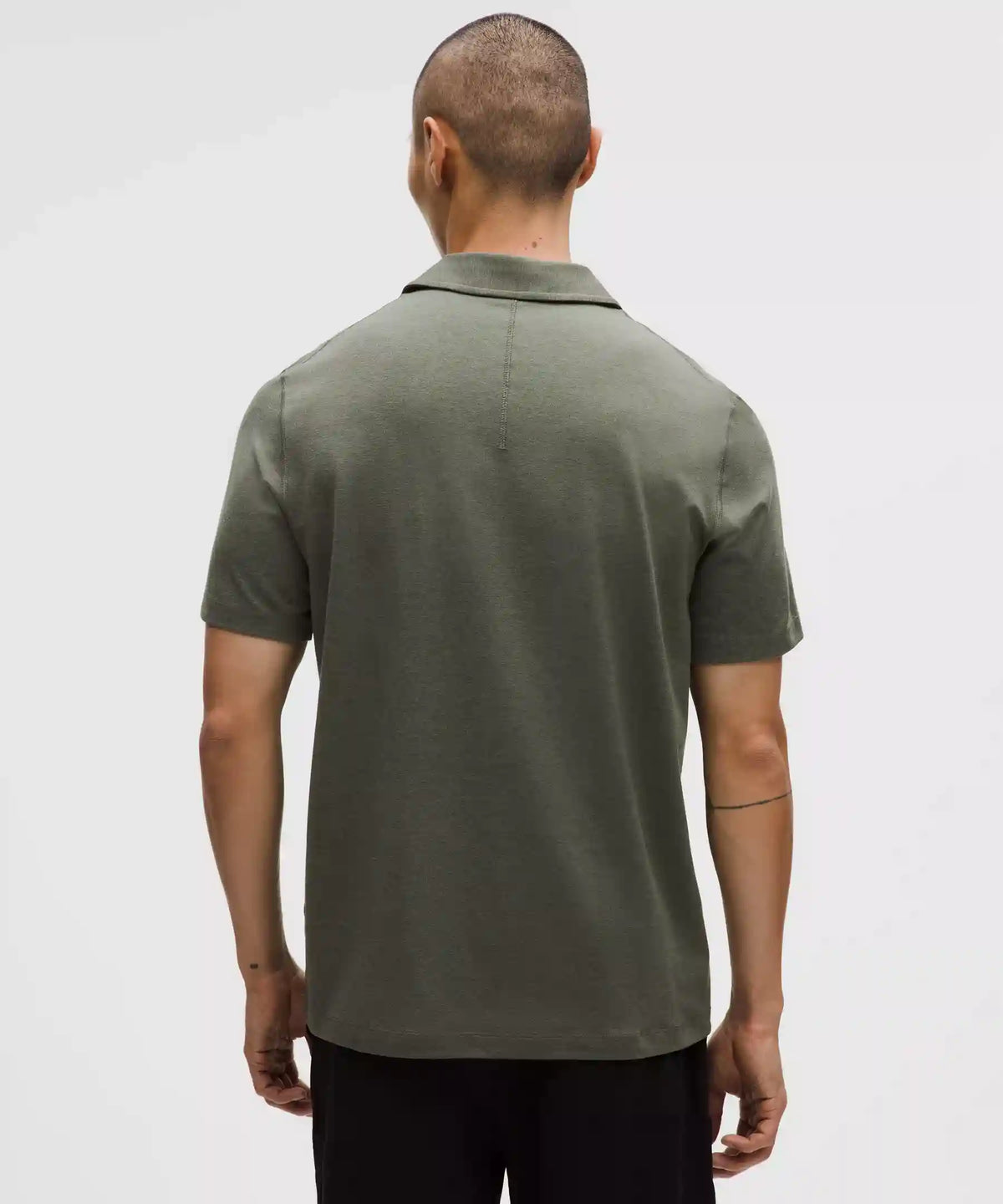 Soft Jersey Short-Sleeve Polo Shirt