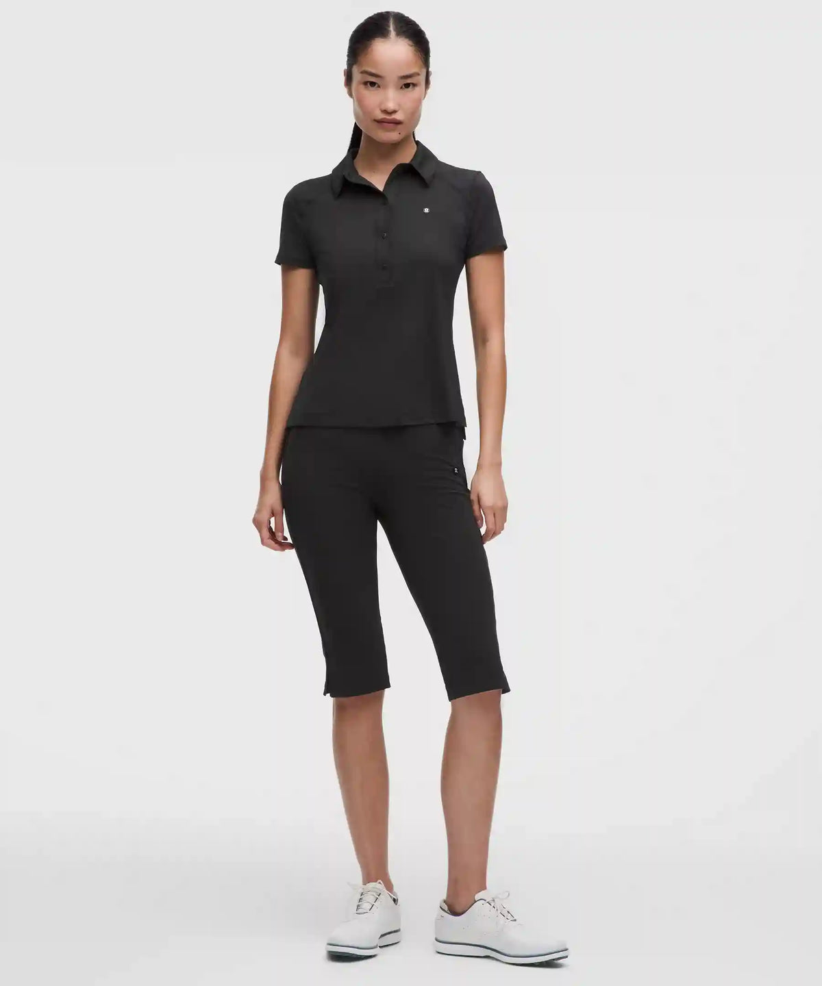 High-Rise Golf Pull-On Cropped Pant 16"