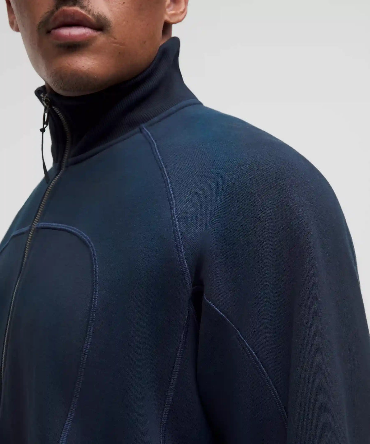 Faded French Terry Full-Zip Jacket *SLNSH Collection
