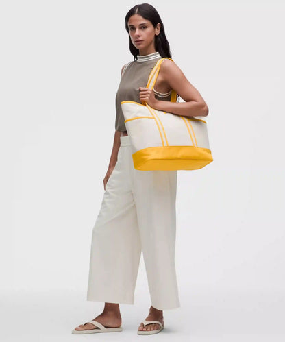 Daily Multi-Pocket Zip-Top Tote Bag 18L