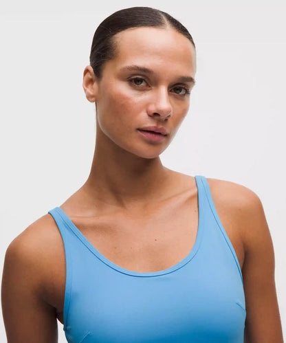 Scoop-Neck Cutout Tennis Tank Top *Medium Support, B/C Cup