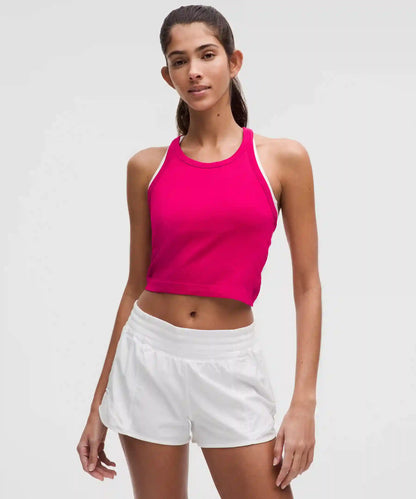 Swiftly Tech Cropped Racerback Tank Top 2.0