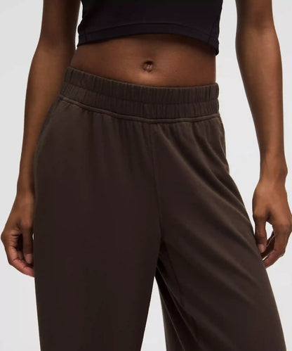 BeCalm Mid-Rise Wide-Leg Pant