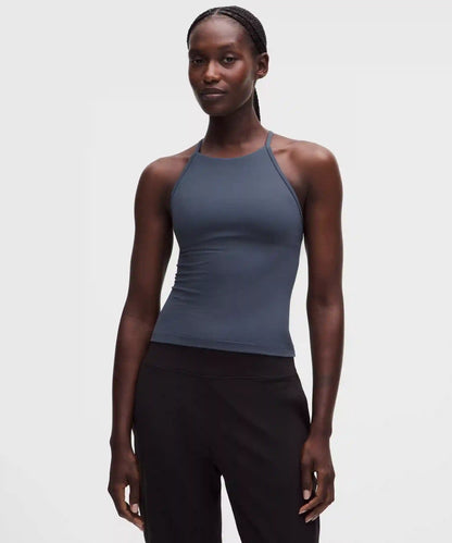 Flow Y High-Neck Tank Top *Light Support, B/C Cup