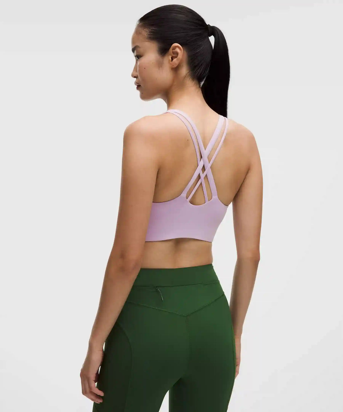lululemon Energy Longline Bra Medium Support, B-D Cups *Evolve