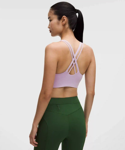 lululemon Energy Longline Bra Medium Support, B-D Cups *Evolve