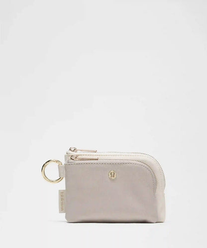 Double Zip Clippable Card Pouch