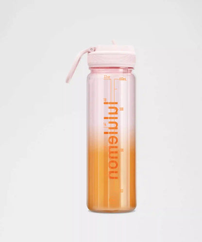 Back to Life Clear Bottle 24oz *Straw Lid