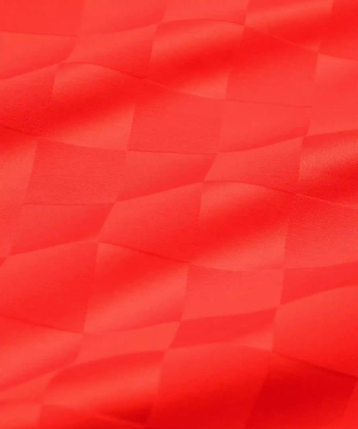 Checkerboard Satin Linerless Gym Short 7"