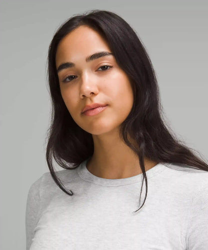 Hold Tight Straight-Hem Cropped Long-Sleeve Shirt
