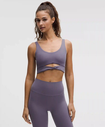 Nulu Twist-Front Scoop-Neck Bra *Light Support, B/C Cup