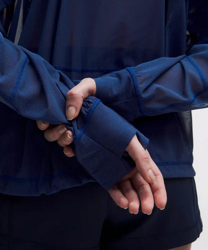 Define Oversized Jacket *Mesh
