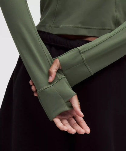 Define Cropped Hooded Jacket *Nulu