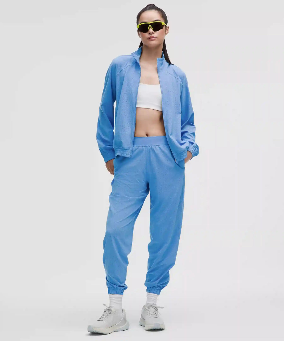 Adapted State Perforated Track Jacket