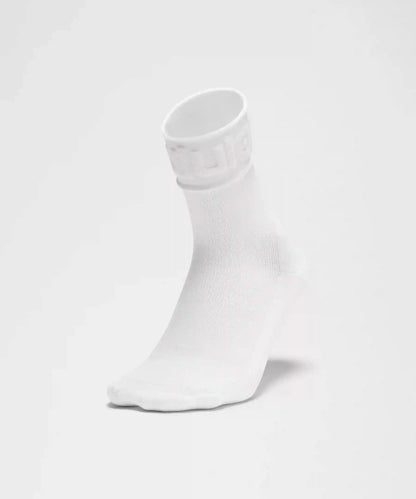 Unisex Fold-Over Terry Quarter Socks
