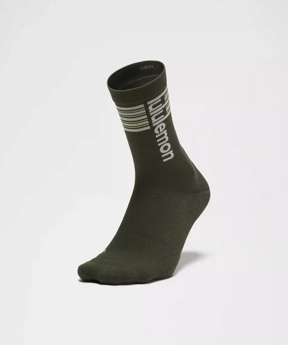 Unisex Power Stride Crew Socks *Stripe