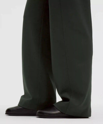 Stretch Knit Straight-Leg Pull-On Pant