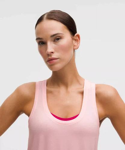 SilkyAppeal Side-Slit Tank Top