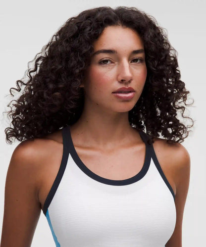 Swiftly Tech Racerback Tank Top 2.0 Waist Length *Colourblock