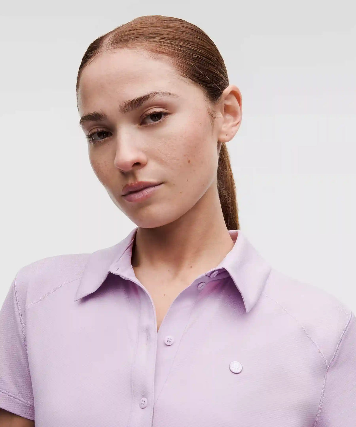 Quick-Dry Short-Sleeve Polo Shirt Straight Hem *Logo