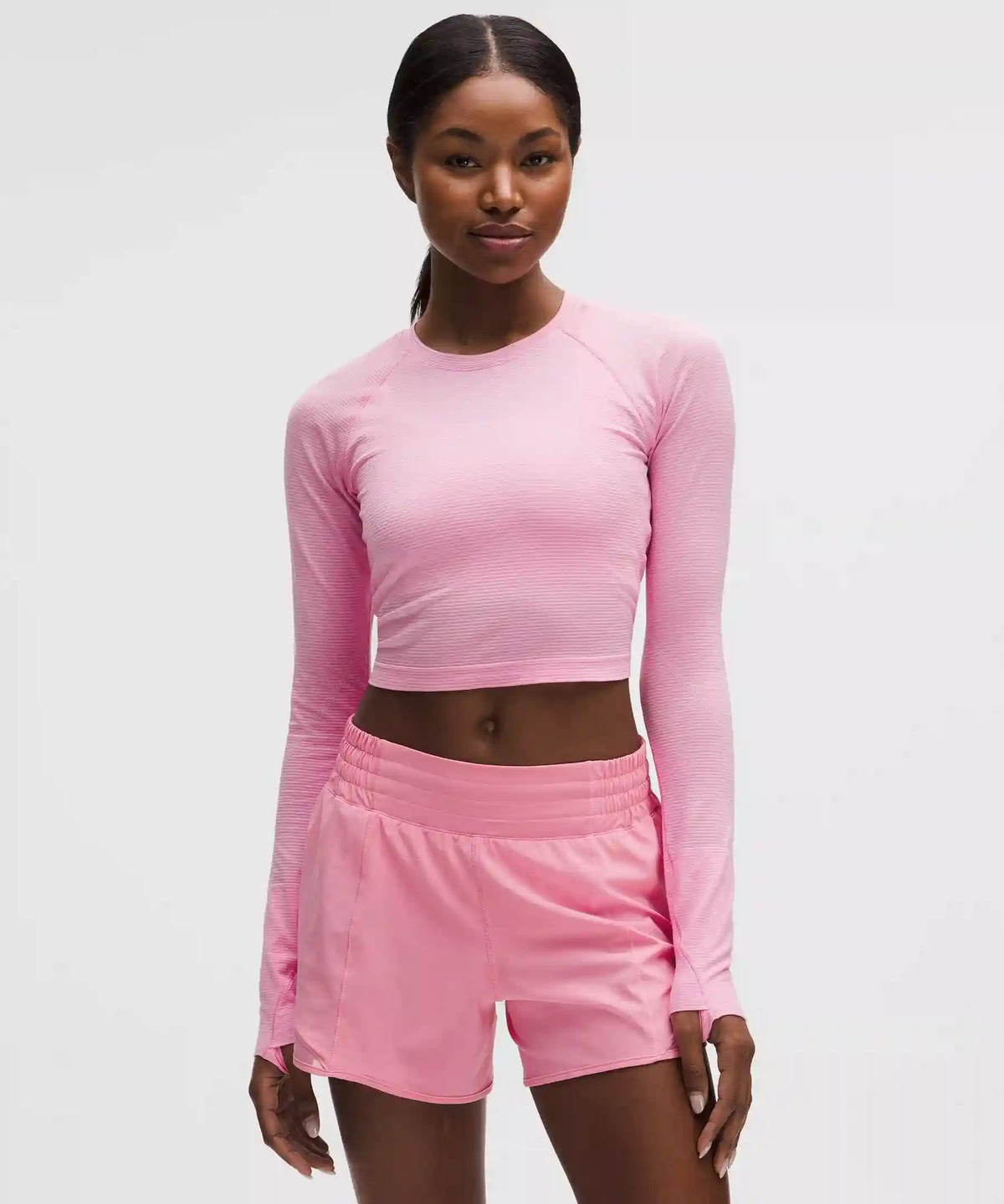 Swiftly Tech Cropped Long-Sleeve Shirt 2.0