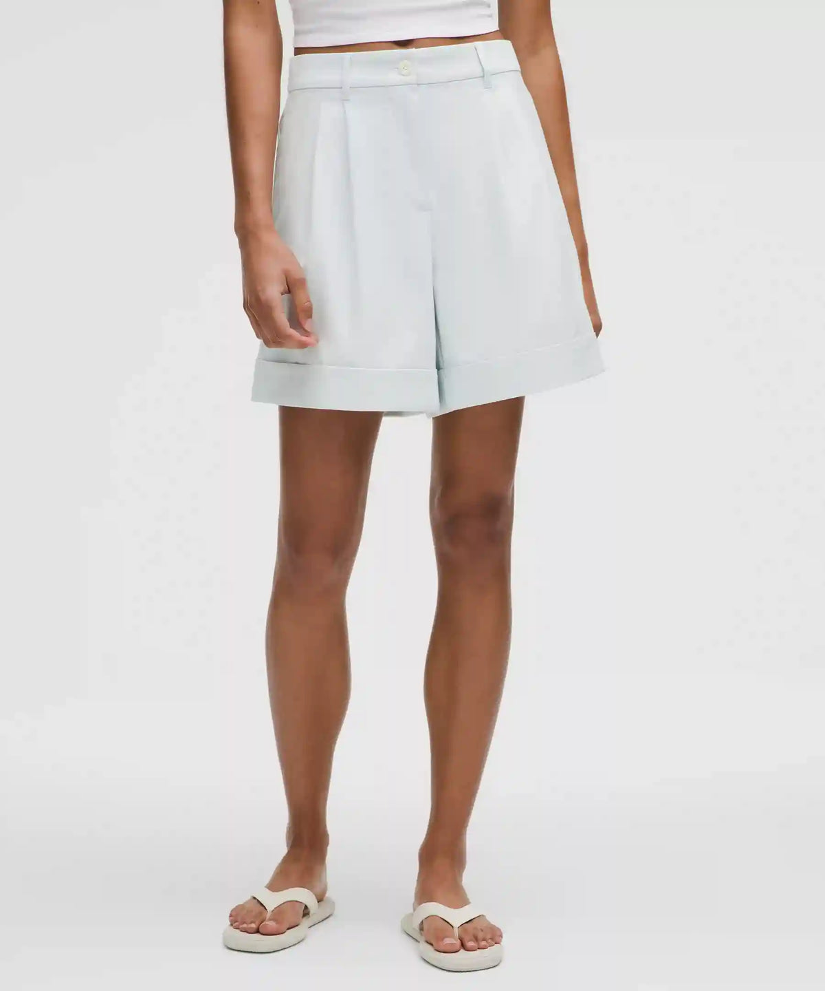 LuluLinen High-Rise Short 6"