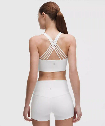 FlexyFlex Strappy Longline Yoga Bra *Light Support, A–C Cups