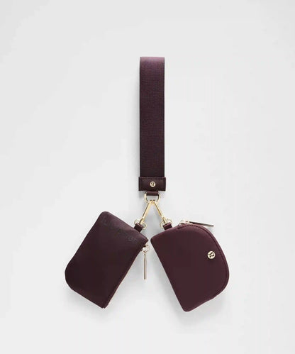 Dual Pouch Wristlet