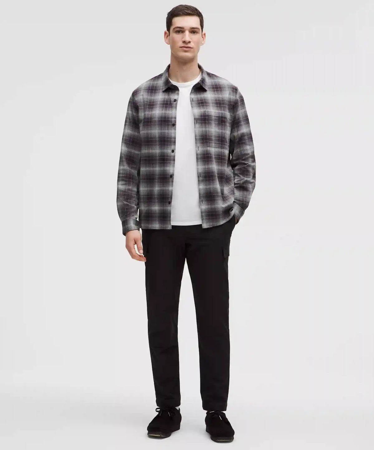 Brushed Woven Overshirt
