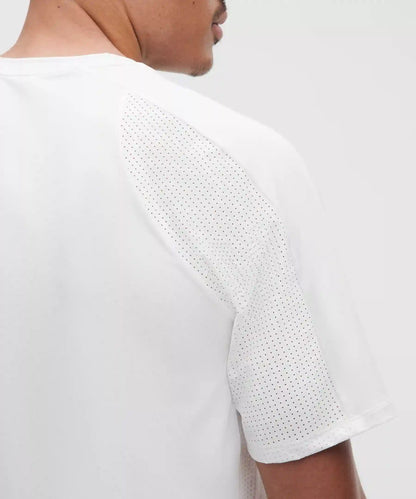 UV-Protective Mesh Panelled Tennis Shirt