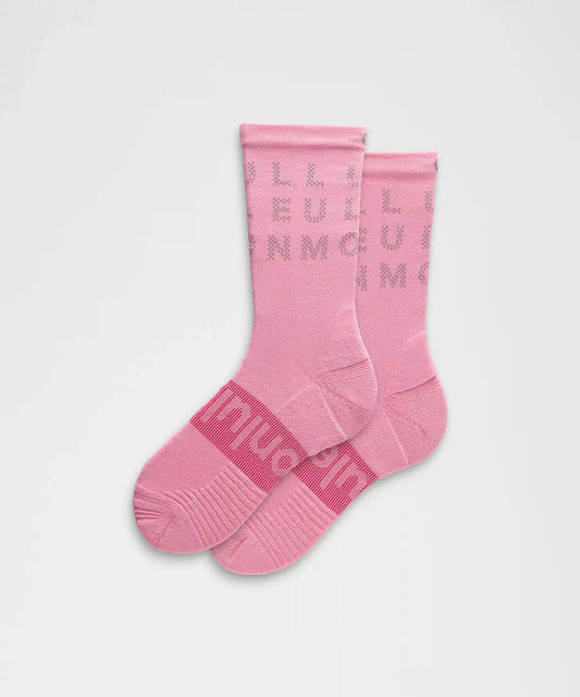 Unisex Power Stride Crew Socks *Reflective