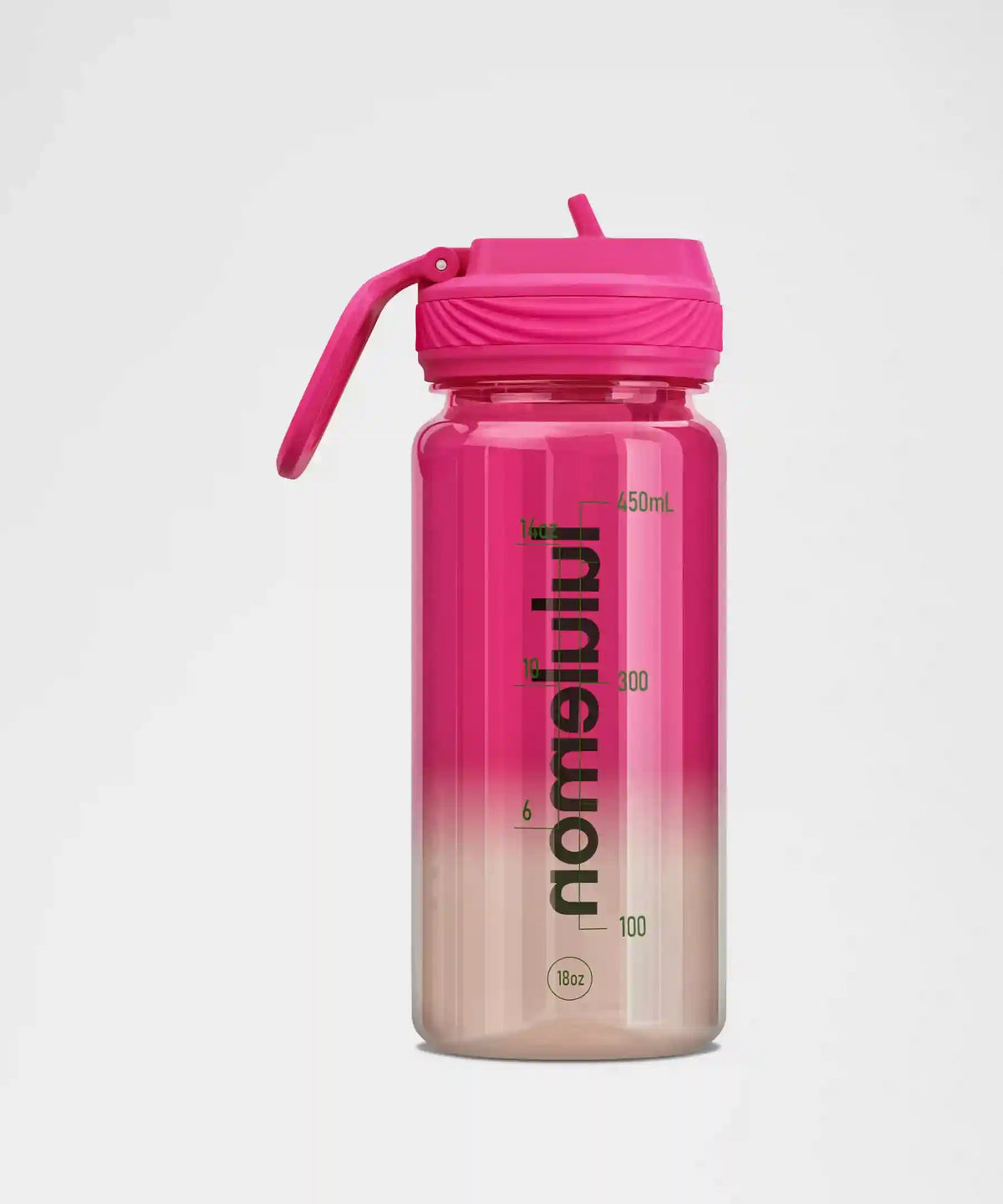 Back to Life Clear Bottle 18oz Straw Lid *Ombre