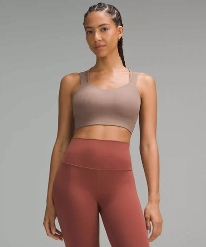 Like a Cloud Ribbed Longline Bra *Light Support, D/DD Cup