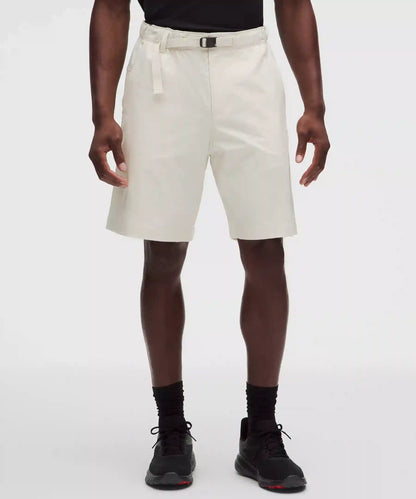 Stretch Twill Relaxed-Fit Golf Short 9"