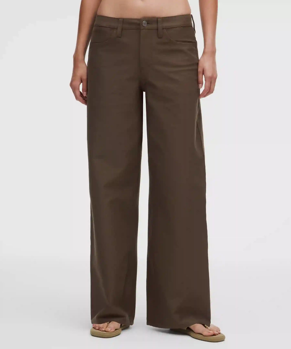 EasyFive Low-Rise Classic Wide-Leg Pant *Short
